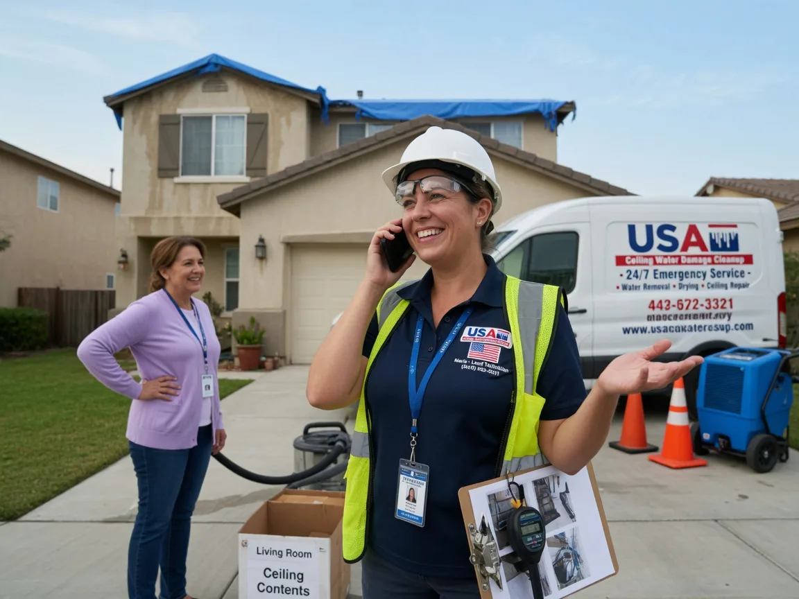 Ceiling Water Damage Restoration Loving, TX FAQs
